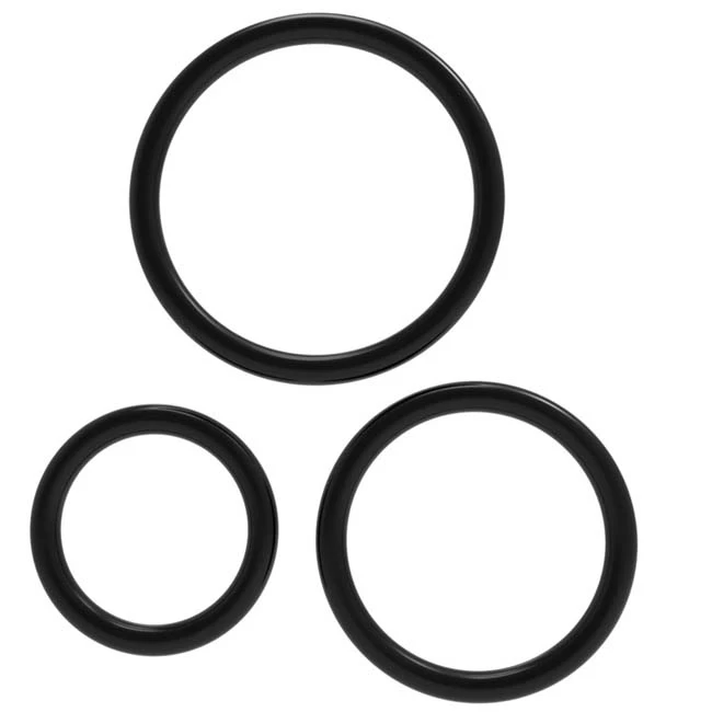 Cob kísill hani hringur setur stinning auka typpihring sett